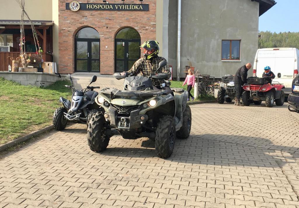Pension Vyhlidka Klášterec nad Ohří Eksteriør bilde